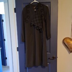 KOOS VAN DEN AKKER, NEW YORK Elegant Black Dress